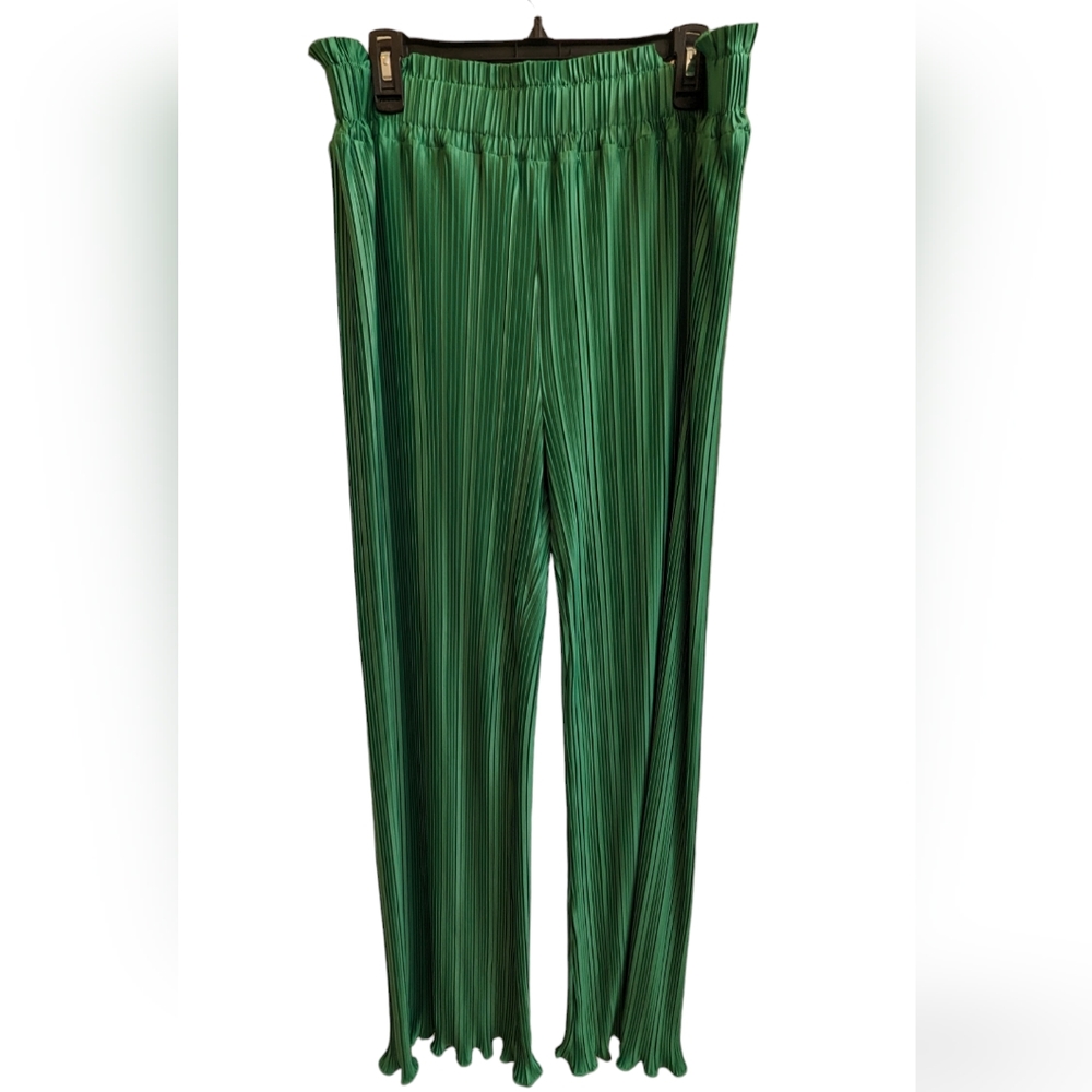 Oddy Satin Pleated Pants NWOT